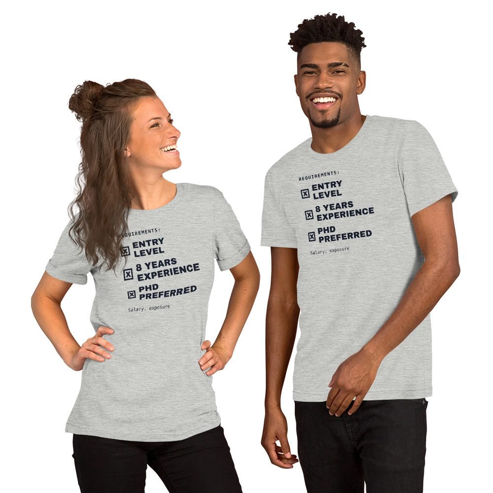Entry Level (8 Years Required) Tee in Athletic Heather